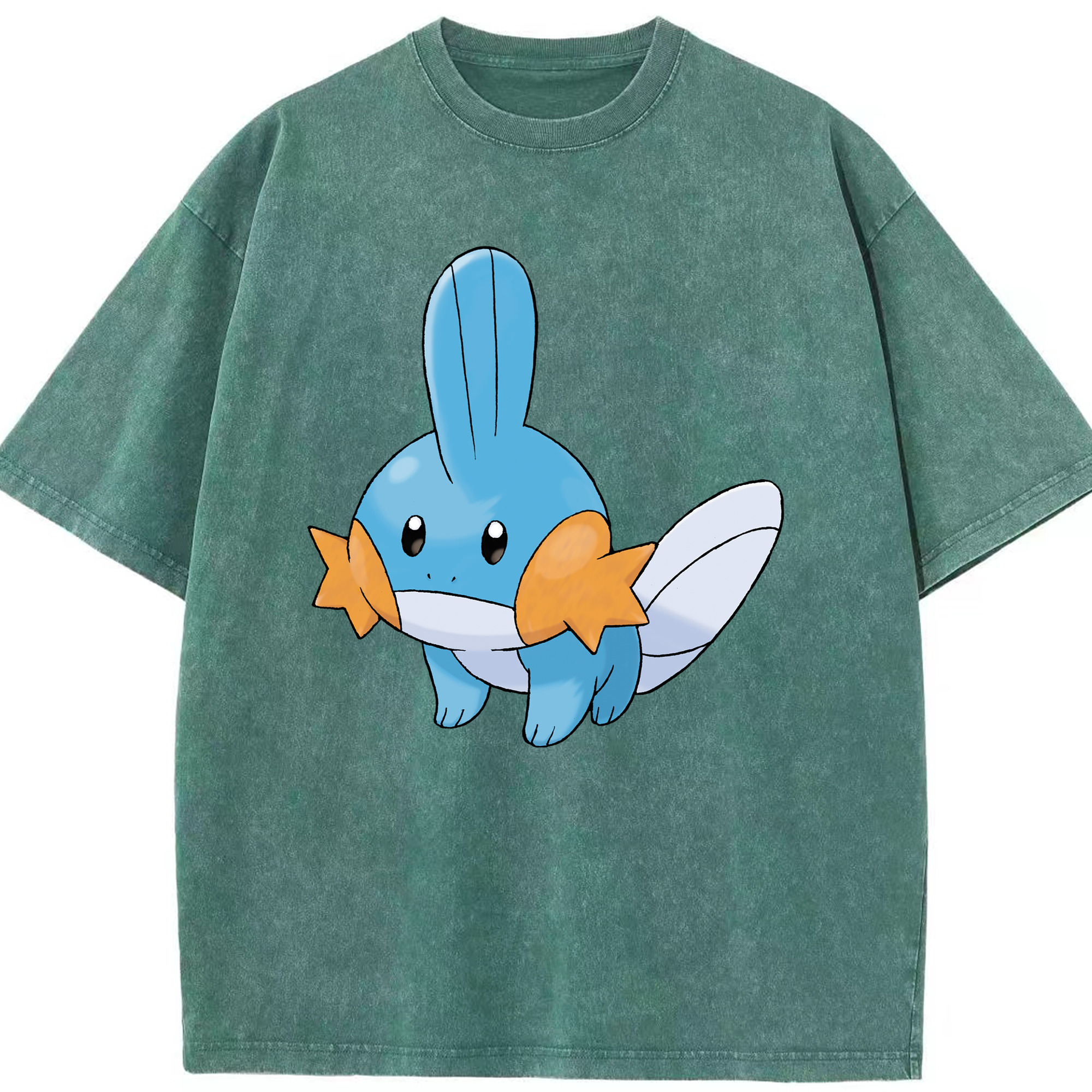 （画像用） ポケットモンスター Pokémon 綿100% ヴィンテージ風 半袖Tシャツ（フロントプリント）